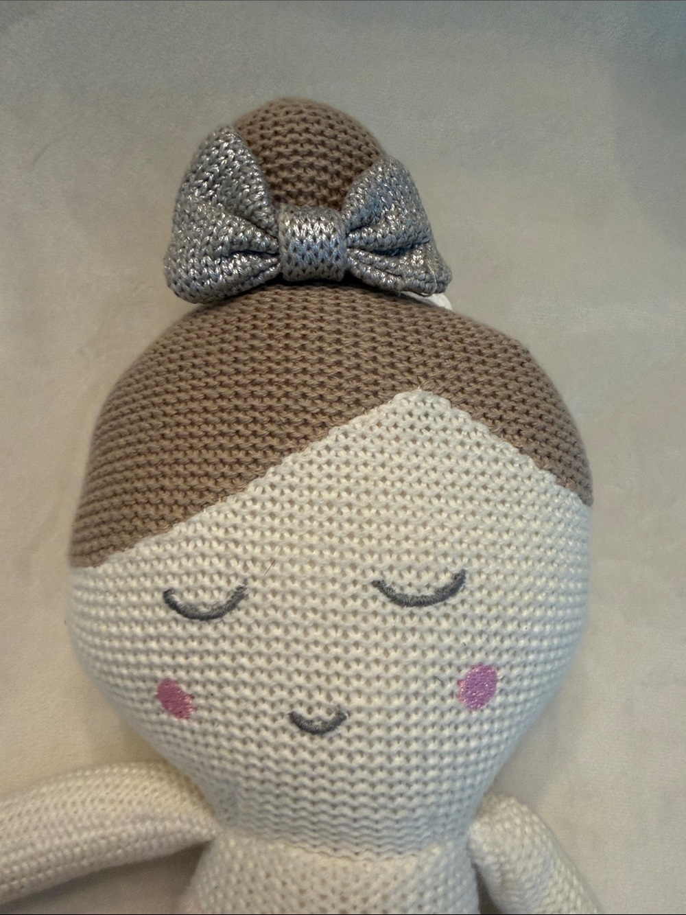 NWT! Living Textiles Knit Emma Ballerina Doll - Picture 2 of 7